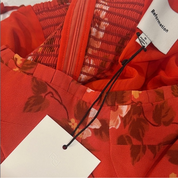 NWT • Aiko dress in coral bloom - Picture 3 of 6